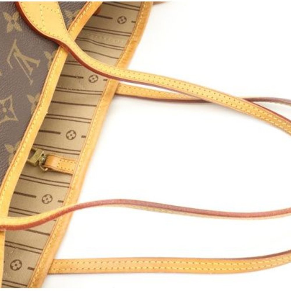 Louis Vuitton Neverfull MM Beige - Picture 5 of 9